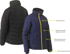 Picture of Bisley Workwear Womens Puffer Jacket (BJL6828)