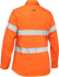 Picture of Bisley Workwear Womens Taped Hi Vis Cool Lightweight Drill Shirt (BL6897)