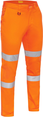 Picture of Bisley Workwear Taped Biomotion Stretch Cotton Drill Work Pants (BP6008T)