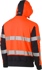 Picture of Bisley Workwear Taped Two Tone Hi Vis Contrast 4 Way Stretchy Hoodie (BK6815T)