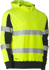 Picture of Bisley Workwear Taped Two Tone Hi Vis Contrast 4 Way Stretchy Hoodie (BK6815T)