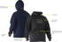 Picture of Bisley Workwear Recycled Pullover Hoodie With Print (BK6902P)