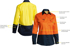 Picture of Bisley Workwear Womens Hi Vis Drill Shirt (BL6267)