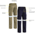 Picture of Bisley Workwear Taped Cool Vented Lightweight Cargo Pants (BPC6431T)