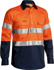 Picture of Bisley Workwear Taped Hi Vis Closed Front Drill Shirt (BTC6456)