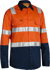 Picture of Bisley Workwear Taped Hi Vis Cool Lightweight Shirt With Shoulder Tape (BS6432T)