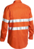 Picture of Bisley Workwear Taped Hi Vis Cool Lightweight Drill Shirt (BS6897)