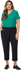 Picture of NNT Uniforms Womens Crepe Stretch High Waist Cropped Pant - Black (CAT3YC-BKP)
