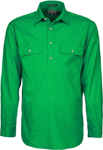 Picture of Ritemate Workwear-Mens Pilbara Closed Front Long Sleeve Shirt (RM200CF)