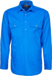 Picture of Ritemate Workwear-Mens Pilbara Closed Front Long Sleeve Shirt (RM200CF)