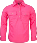 Picture of Ritemate Workwear-Kids Pilbara Closed Front Long Sleeve Shirt (RM400CF)