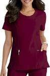 Picture of Cherokee Scrubs Womens Infinity Round Neck Top With Certainty (CH-2624A)