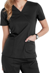 Picture of Cherokee Scrubs Womens Revolution Crossover Top with Badge Loop (CH-WW610)