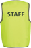 Picture of JB'S Wear Hi Vis Safety Vest - STAFF (6HVS6)