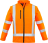 Picture of Syzmik Womens Hi Vis NSW Rail X Back 2 In 1 Softshell Jacket (ZJ770)