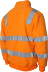 Picture of DNC Workwear Hi Vis Vic Rail 1/2 Zip Polar Fleece 3731(DNC)