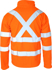 Picture of DNC Workwear Hi Vis Taped X Back Softshell Jacket (3526(DNC))