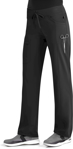 Picture of Cherokee Scrubs Womens Straight Leg Drawstring Cargo Pants - Petite (CH-1123A)