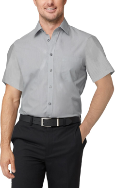 Picture of City Collection Pinfeather Short Sleeve Shirt (CC-4265SS)