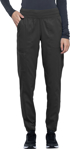 Picture of Cherokee Scrubs Womens Revolution Elastic Waist Cargo Jogger - Petite (CH-WW011P)