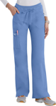 Picture of Cherokee Scrubs Womens Junior Fit Low-Rise Tall Drawstring Cargo Pant (CH-24001)