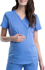 Picture of Cherokee Scrubs Womens Maternity Side Zip Solid Scrub Top (CH-WW688)