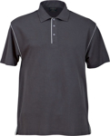 Picture of Stencil Mens Bio Weave Short Sleeve Polo (1033 Stencil)