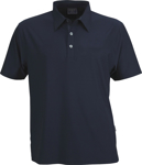 Picture of Stencil Mens Argent Short Sleeve Polo (1059 Stencil)