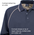 Picture of Stencil Mens Cool Dry Long Sleeve Polo (1040 Stencil)