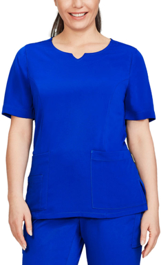 Picture of Bizcare Womens Avery Round Neck Scrub Top (CST942LS)