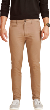 Picture of Biz Corporates Mens Traveller Tapered Stretch Chino Pant (RGP263M)