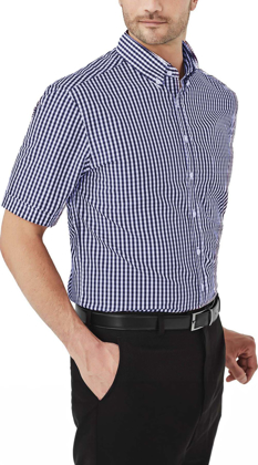 Picture of Biz Corporates Mens Springfield Short Sleeve Shirt (43422)