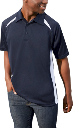 Picture of Biz Collection Mens Splice Short Sleeve Polo (P7700)