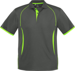 Picture of Biz Collection Mens Razor Short Sleeve Polo (P405MS)