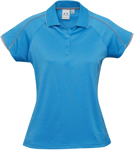Picture of Biz Collection Womens Blade Short Sleeve Polo (P303LS)