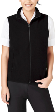 Picture of Biz Collection Womens Plain Micro Fleece Vest (PF905)