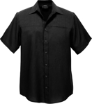 Picture of Biz Collection Oasis Mens Plain Short Sleeve Shirt (SH3603)