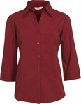 Picture of Biz Collection Womens Metro 3/4 Sleeve Shirt (LB7300)