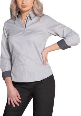 Picture of LSJ Collections Ladies Newbury Long Sleeve Shirt (233L-NW)