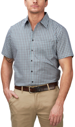 Picture of Identitee Mens Hudson Short Sleeve Shirt (W55)