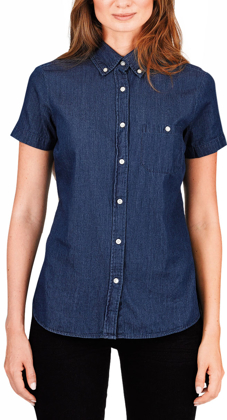 Picture of Identitee Womens Dylan Short Sleeve Shirt (W51)