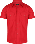 Picture of Identitee Mens Harley Short Sleeve Shirt (W06)