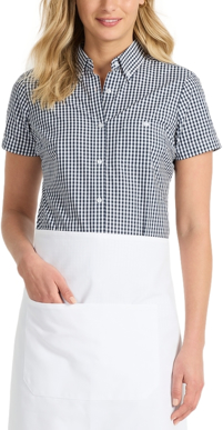 Picture of Identitee Womens Miller Short Sleeve Shirt (W47)