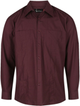 Picture of Identitee-W34(Identitee)-Men's Long Sleeve Shirt with Concealed Pockets & Tab on Sleeve