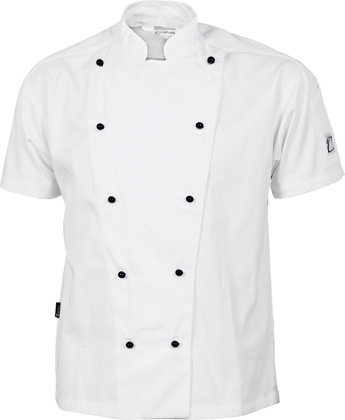 Picture of DNC Workwear Cool Breeze Short Sleeve Cotton Chef Jacket (1103)