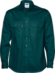 Picture of DNC Workwear Cotton Drill Work Long Sleeve Shirt (3202)