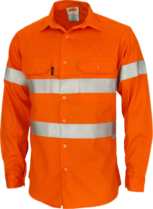 Picture of DNC Workwear Taped Patron Saint Flame Retardant Arc Rated Shirt - 3M Fire Retardant Tape (3405)