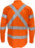 Picture of DNC Workwear Hi Vis 3 Way Vented Biomotion Taped Shirt - X Back (3545)