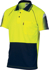 Picture of DNC Workwear Hi Vis Cool Breathe Sublimated Piping Polo - Short Sleeve (3751)