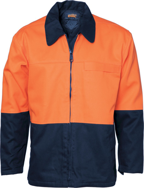 Picture of DNC Workwear Hi Vis Protector Drill Jacket (3868)